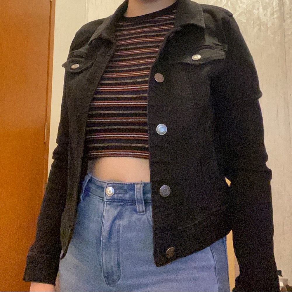 Black Mudd jean jacket